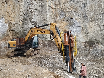 Operasi Pertambangan di Huaihua, Hunan